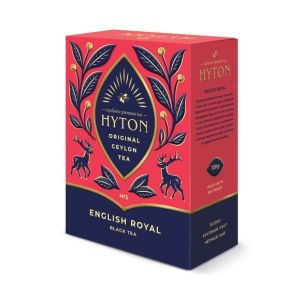 Чай HYTON к Английский королевский 100гр 1/60