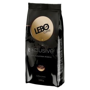 Кофе LEBO 1кг Exclusive зерно 1/5