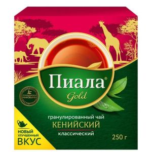Чай Пиала Голд 250гр Кенийский гранул 1/40