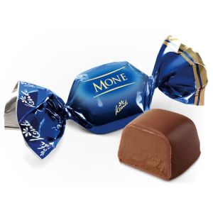 вес Конфеты Конти Моне молоч. трюфель 1кг 1/6