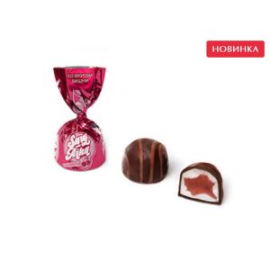 вес Конфеты РАХАТ SARY-ARKA вишня 1кг 1/5