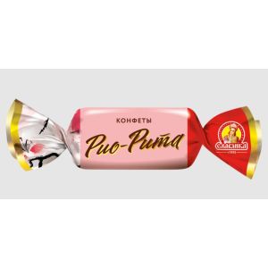 вес Конфеты Славянка Рио Рита 1кг 1/6