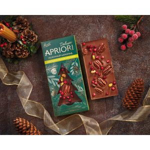 нг Шоколад Априори 85гр фисташка/пекан/брусника 1/7