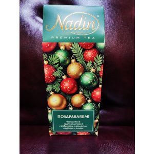 нг Чай Надин 50гр Поздравляем! клубника со сливками 1/12