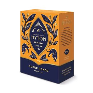Чай HYTON к Супер Пеко 200гр 1/24
