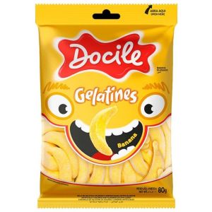 Мармелад жев Docile 80гр Banana банан 1/24