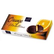 Конфеты Dragulj Orange Medallions C начинкой со вкусом апельсина 145гр 1/18