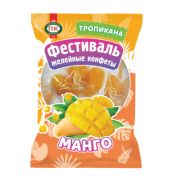 Конфеты Приморский кондитер Фестиваль желейные манго 180гр 1/16