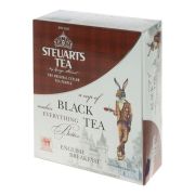 Чай STEUARTS TEA ENGLISH BREAKFAST черный 100пак 1/12