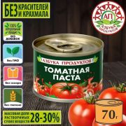 к Азбука Продуктов Томатная паста 28-30% 70гр 1/50