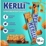 шт SOJ Батончик Kerlli злак соленая карамель 50гр 1/18