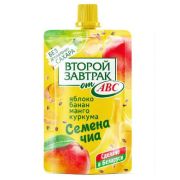 к АВС десерт 200гр д/п Яблоко/банан/манго/семена чиа/куркума 1/36