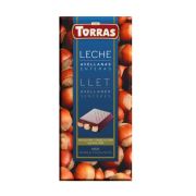 Шоколад TORRAS молочный с фундуком 150гр 1/15