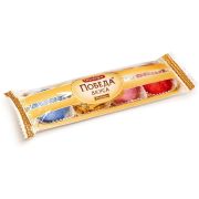 Конфеты Победа вкуса трюфели с марципаном в горьком шоколаде 60гр1/14