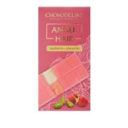 Шоколад Chokodelika 150гр Angel Hair белый малина/фисташка 1/16