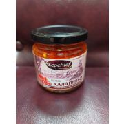 к ECOCHIEF Перец Халапенью красный с чесноком в масле 200гр 1/12