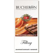Шоколад BUCHERON Filling миланская карамель 85гр 1/10