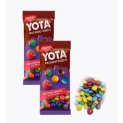 вес Драже КДВ молочный шоколад в цветной глазури YOTA 1кг 1/6