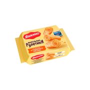 Печенье Яшкино Вафельные рулетики сгущ. молока 160гр 1/24