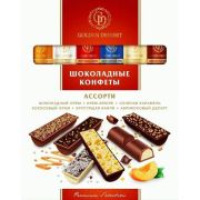 Шоколад Golden Dessert 264гр Ассорти 6 вкусов красная 1/10