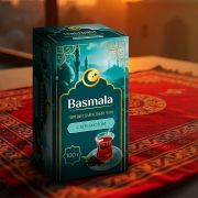 Чай Basmala черный с бергамотом 100гр 1/12