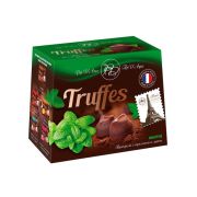 Конфеты Chocolat Mathez 160гр трюфель с мятным вкусом 1/12