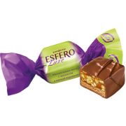 вес Конфеты Конти Esfero Luxe мягк.нуга с арахисом 0,5кг 1/10