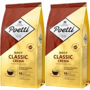 Кофе Poetti Daily Classic Crema 250гр зерно 1/12