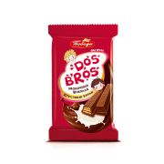 Шоколад Победа  37гр Dos Bros молочный с хрустящей вафлей 1/20