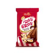 Шоколад Победа  37гр Dos Bros молочный с хрустящей вафлей/попкорн 1/20