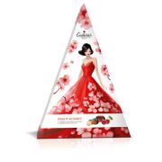 Конфеты Шоколадный Кутюрье 125гр Красный шелк 1/14