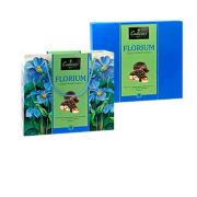 Конфеты Шоколадный Кутюрье 170гр Флориум Голубые цветы 1/6