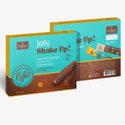 Конфеты Шоколадный Кутюрье 155гр JELLY cocktail Cappuccino 1/24