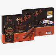 Конфеты Шоколадный Кутюрье 155гр JELLY cocktail Whiskey cola 1/24